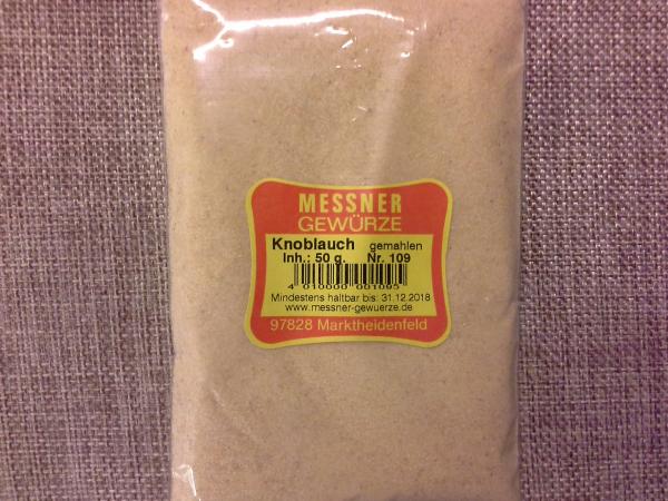 Knoblauch gemahlen 50 g